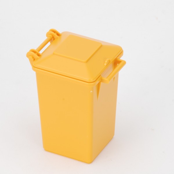 Dustbin, yellow