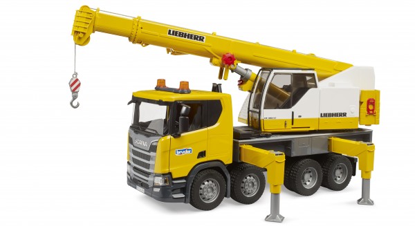 Scania Super 560R Liebherr crane truck with Light and Sound Module