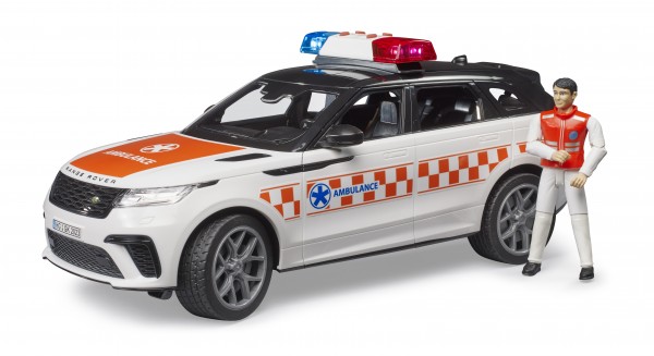 Range Rover Velar Emergency doctor's vehicle with driver