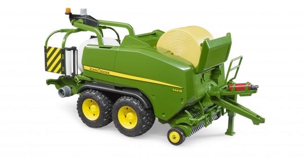 Pressa con avvolgitore rotoballe John Deere C441R