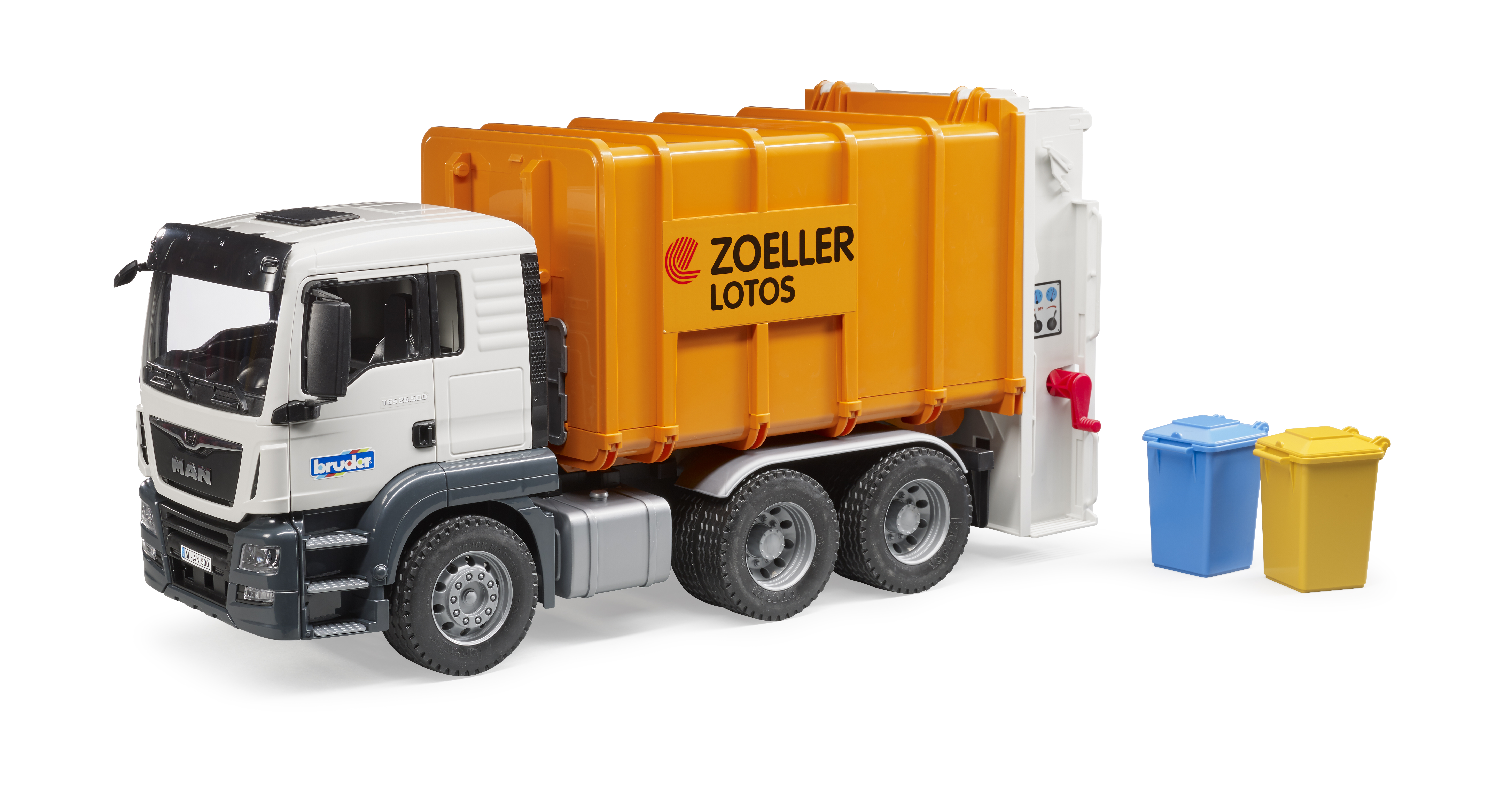 bruder dustbin lorry