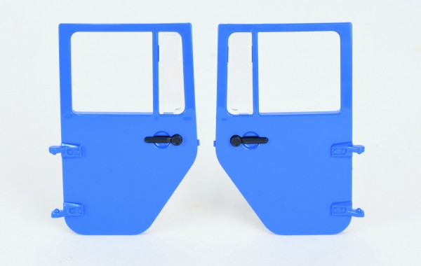 Puertas traseras izquierda y derecha Jeep Wrangler Rubicon azul