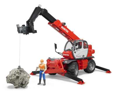 【新品未使用！】bruder MANITOU MRT 2150 ミニカー　働く車 41DHG677ZIS.jpg_BO30,255,255,